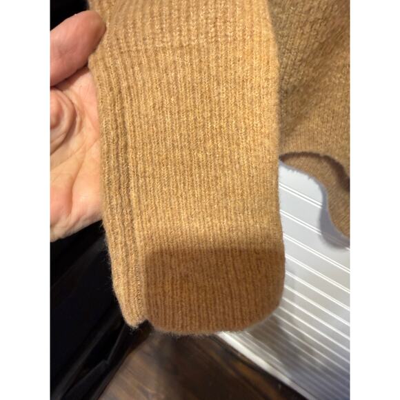 Theory Merino Wool Blend Cowl Neck Tunic Oversized Sweater - Picture 5 of 11